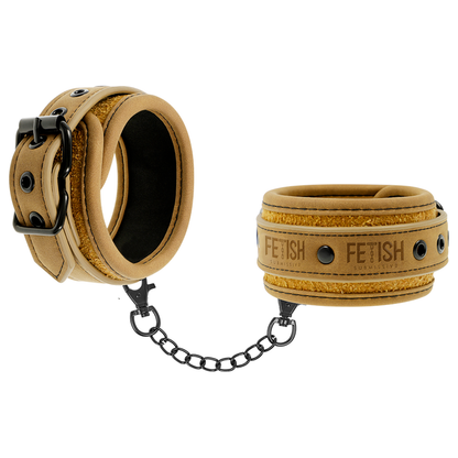 FETISH SUBMISSIVE ORIGIN - MANETTE IN PELLE VEGANA CON FODERA IN NEOPRENE - FETISH SUBMISSIVE ORIGIN | Lingerie Harness Boutique