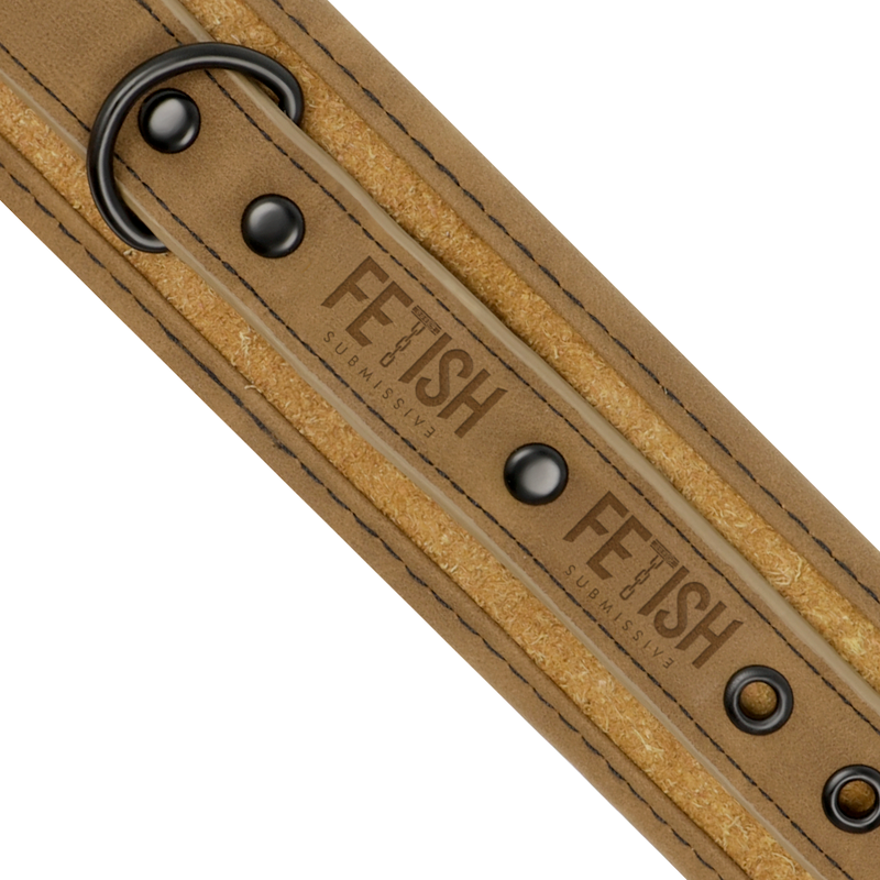 FETISH SOTTOMESSA ORIGINE - FODERA IN NEOPRENE MANICOTTI PER CAVIGLIA IN PELLE VEGANA - FETISH SUBMISSIVE ORIGIN | Lingerie Harness Boutique