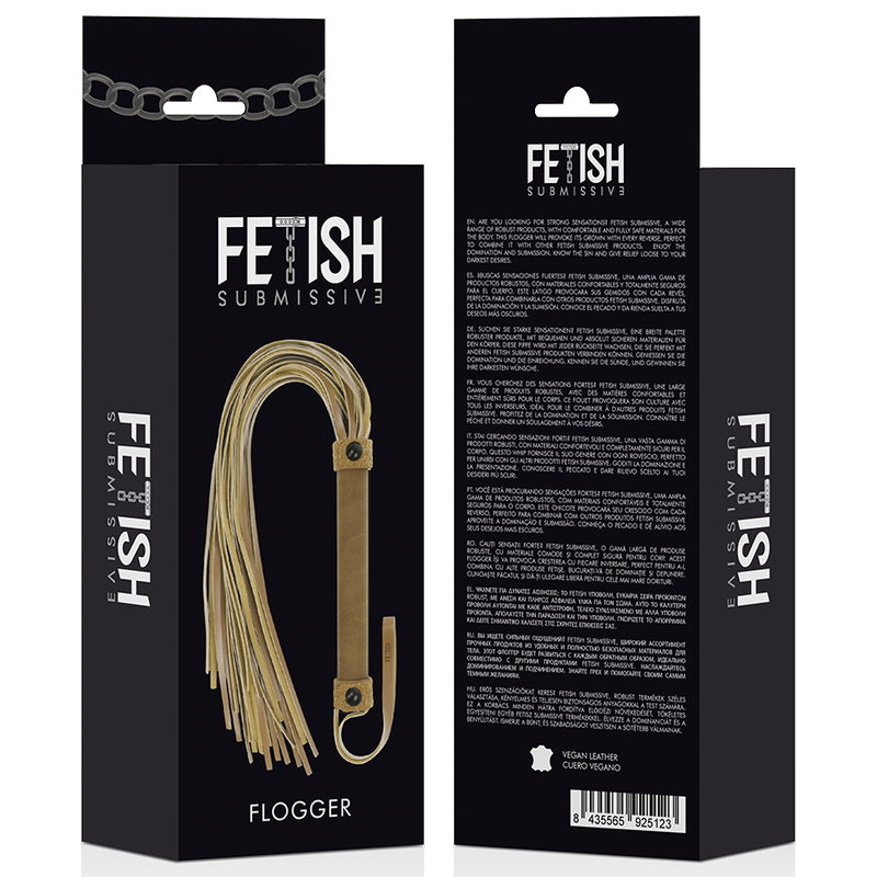 FETISH SOTTOMESSA ORIGINE - FRUSTA IN PELLE VEGANA - FETISH SUBMISSIVE ORIGIN | Lingerie Harness Boutique