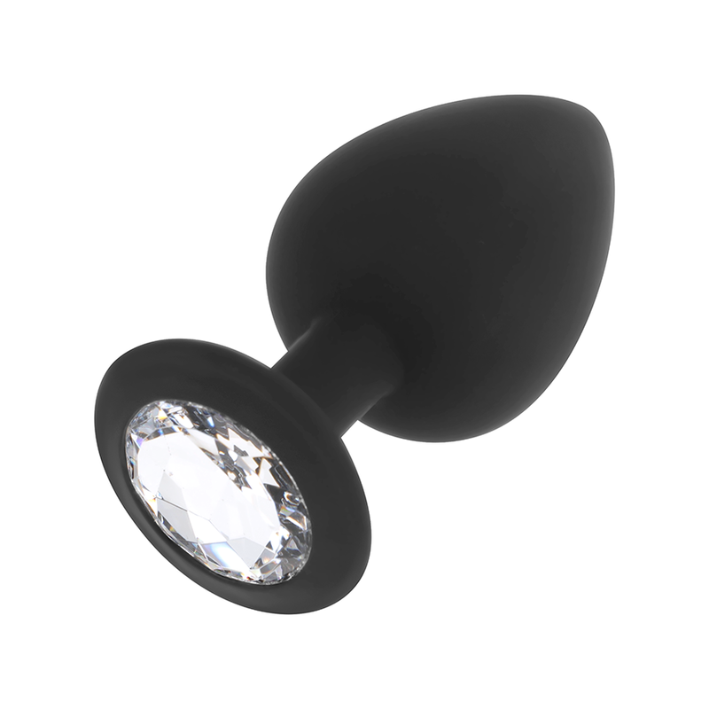 OHMAMA - DIAMOND SILICONE BUTT PLUG SIZE S 7 CM