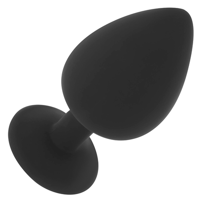 OHMAMA - DIAMOND SILICONE BUTT PLUG SIZE S 7 CM