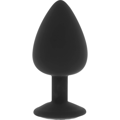 OHMAMA - DIAMOND SILICONE BUTT PLUG SIZE S 7 CM