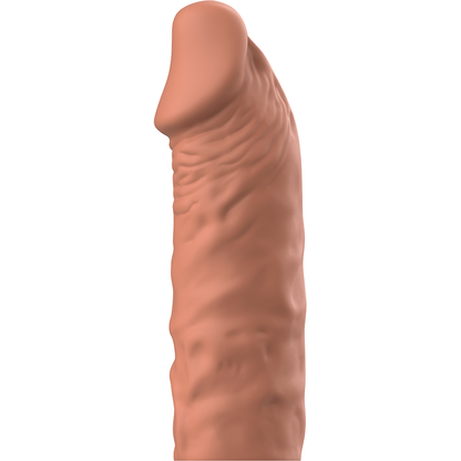 VIRILXL - ESTENSIONE DEL PENE IN SILICONE LIQUIDO V5 MARRONE - VIRILXL | Lingerie Harness Boutique