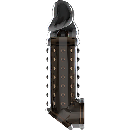 VIRILXL - ESTENSIONE E GUAINA PER PENE V11 NERO - VIRILXL | Lingerie Harness Boutique