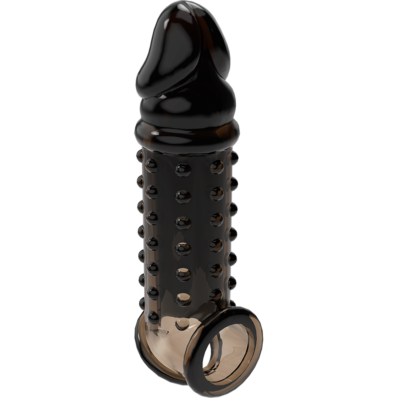 VIRILXL - ESTENSIONE E GUAINA PER PENE V11 NERO - VIRILXL | Lingerie Harness Boutique
