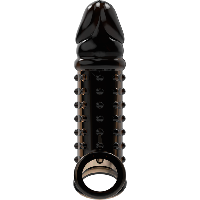 VIRILXL - ESTENSIONE E GUAINA PER PENE V11 NERO - VIRILXL | Lingerie Harness Boutique