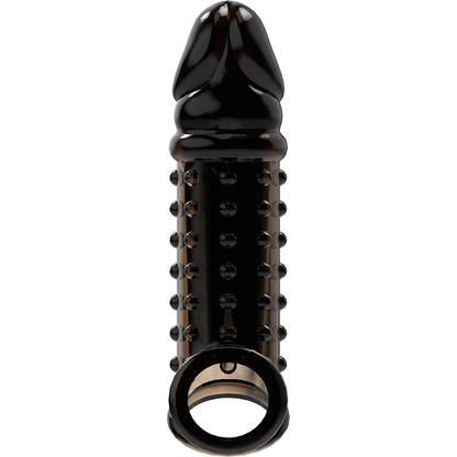 VIRILXL - ESTENSIONE E GUAINA PER PENE V11 NERO - VIRILXL | Lingerie Harness Boutique