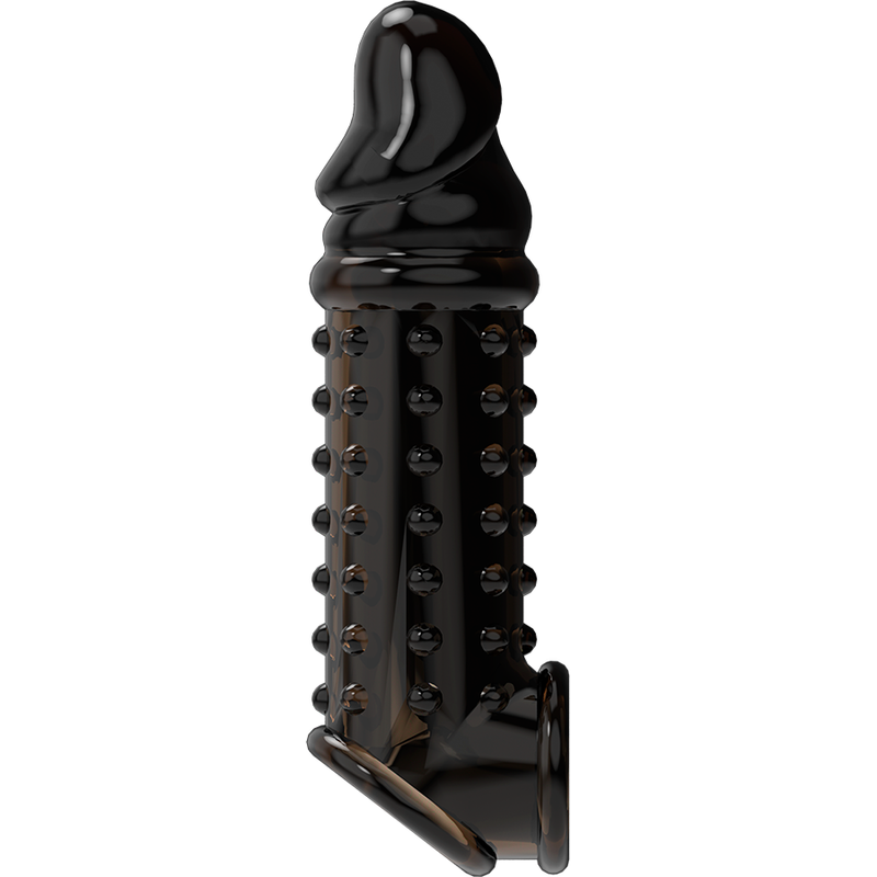 VIRILXL - ESTENSIONE E GUAINA PER PENE V11 NERO - VIRILXL | Lingerie Harness Boutique