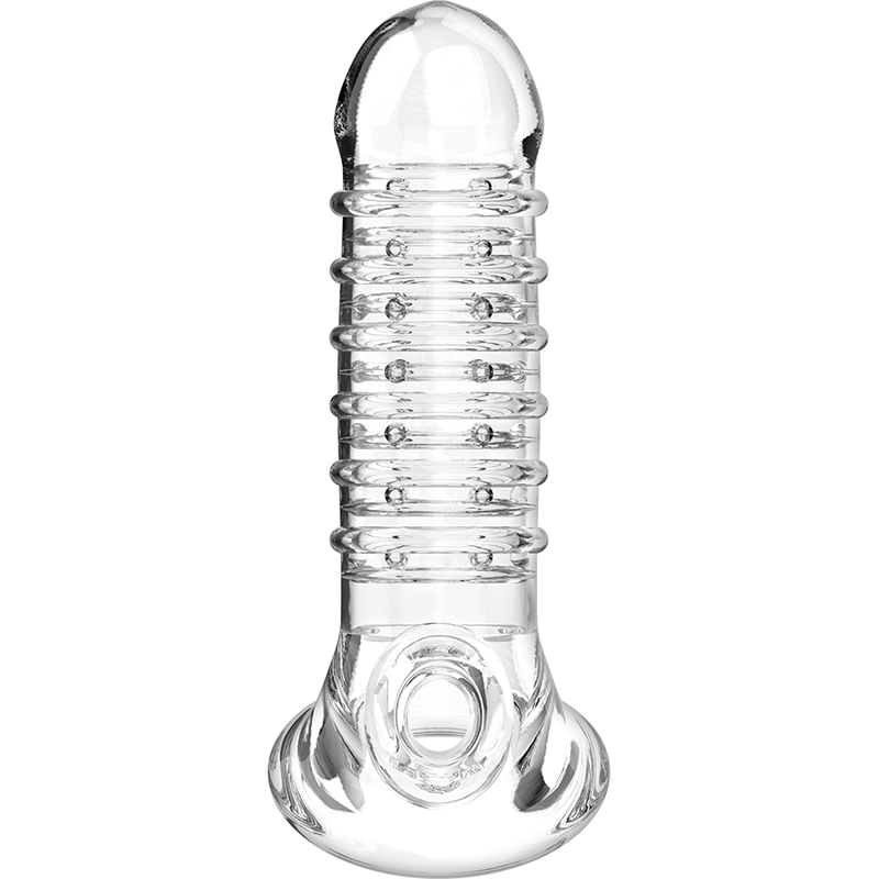 VIRILXL - ESTENSIONE E GUAINA PER PENE V15 TRASPARENTE - VIRILXL | Lingerie Harness Boutique