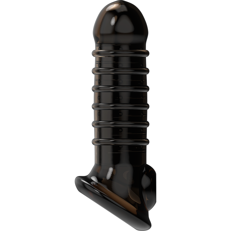 VIRILXL - ESTENSIONE E GUAINA PER PENE V15 NERO - VIRILXL | Lingerie Harness Boutique