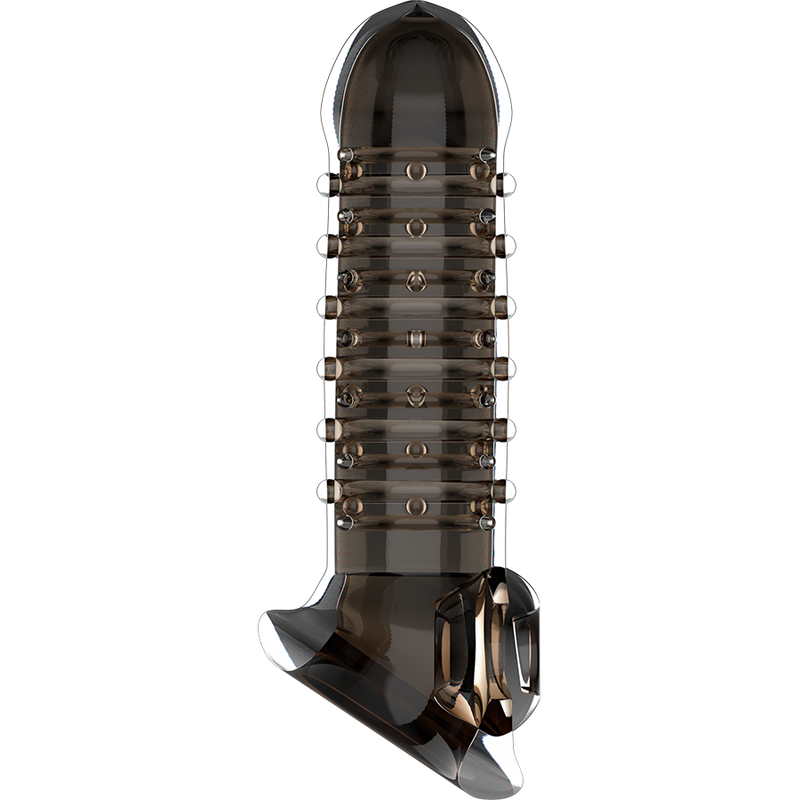 VIRILXL - ESTENSIONE E GUAINA PER PENE V15 NERO - VIRILXL | Lingerie Harness Boutique