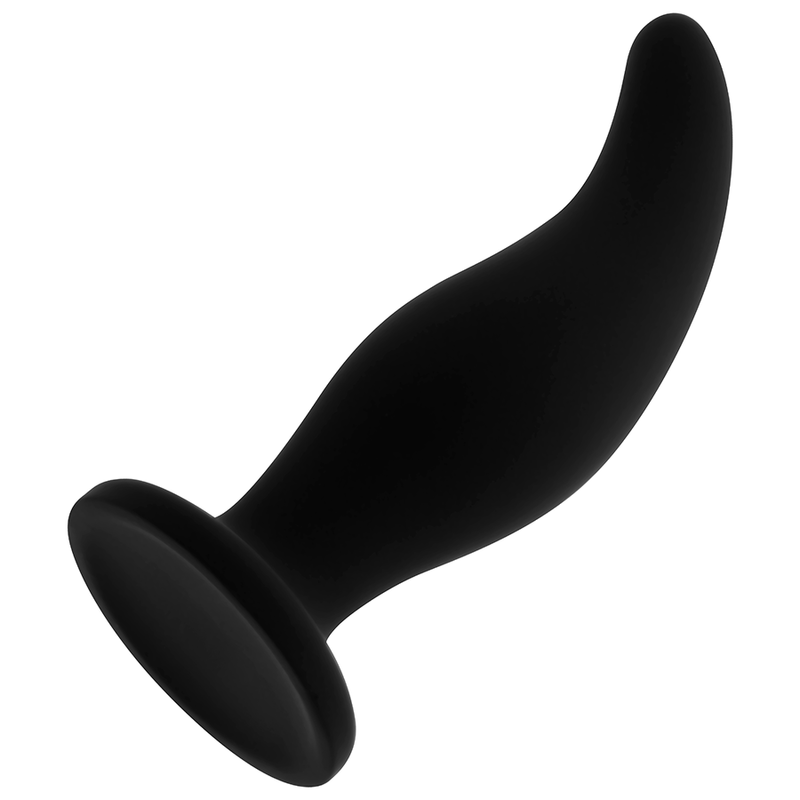 OHMAMA - PLUG ANALE CURVO IN SILICONE P-POINT 12 CM - OHMAMA | Lingerie Harness Boutique