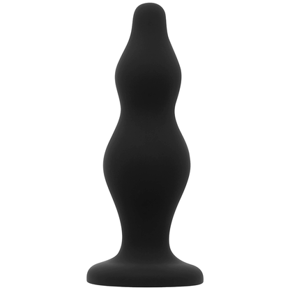 OHMAMA - LEVELLED SILICONE BUTT PLUG 12 CM