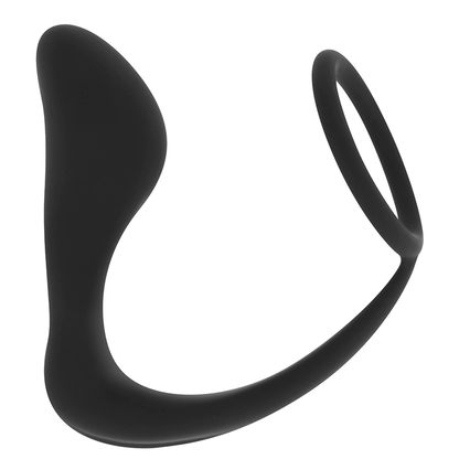 OHMAMA - SILICONE BUTT PLUG WITH RING 10.5 CM