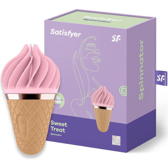 SATISFYER - SPINNATOR SWEET TREAT NERO - SATISFYER SPINNATOR | Lingerie Harness Boutique