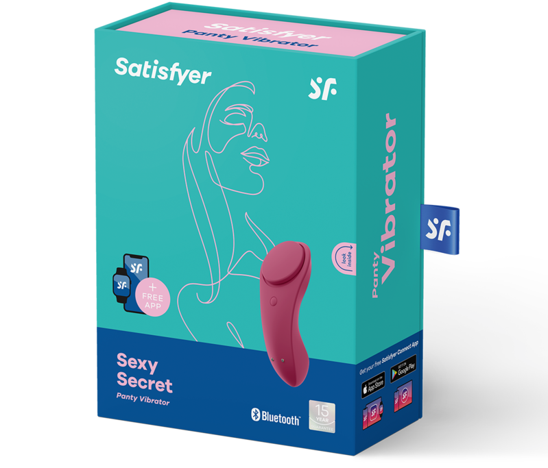 SATISFYER - SEXY SECRET PANTY - SATISFYER CONNECT | Lingerie Harness Boutique