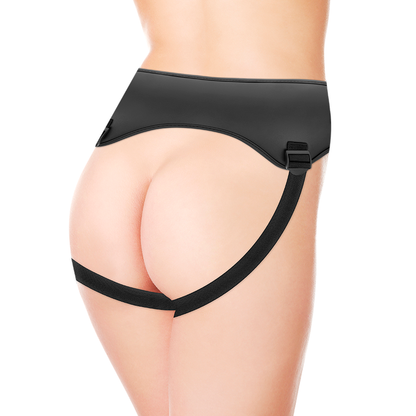 CYBER SILICOCK - STRAP-ON JUDE SILICONE LIQUIDO CON 3 ANELLI GRATIS 18 CM -O- 3.2 CM - CYBER SILICOCK | Lingerie Harness Boutique