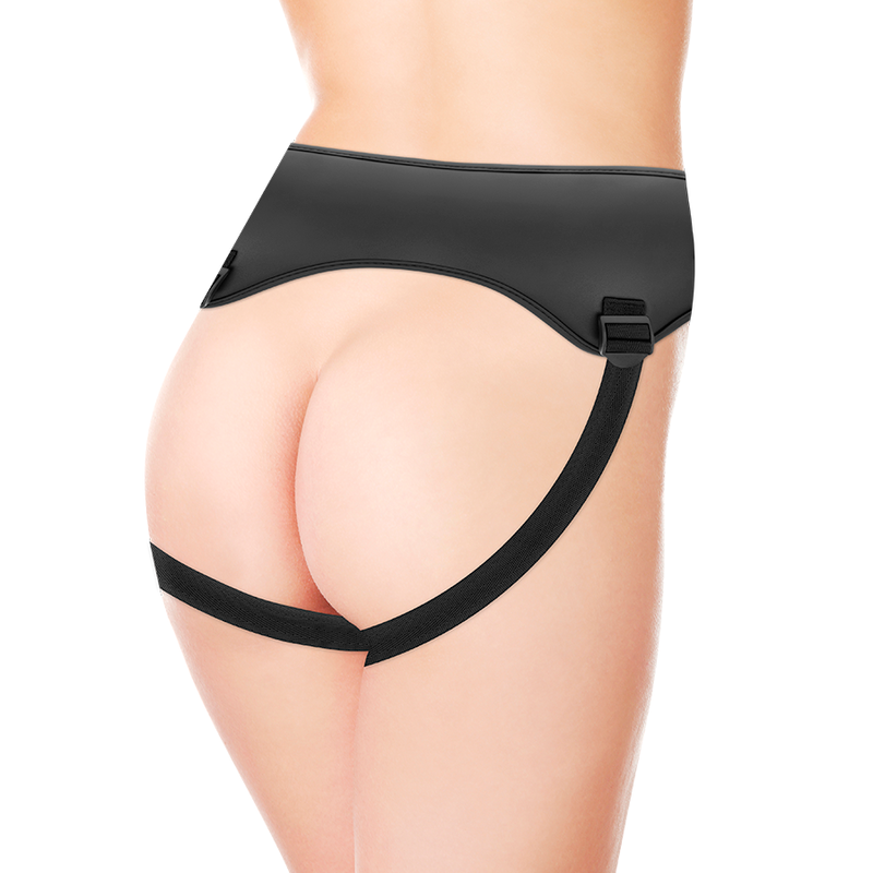 CYBER SILICOCK - ANSEL STRAP-ON CON 3 ANELLI GRATIS 15.5 CM -O- 2.9 CM - CYBER SILICOCK | Lingerie Harness Boutique