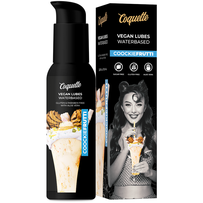 COQUETTE CHIC DESIRE - LUBRIFICANTE VEGANO ESPERIENZA PREMIUM COOKIEFRUTTI 100ML - COQUETTE COSMETICS | Lingerie Harness Boutique