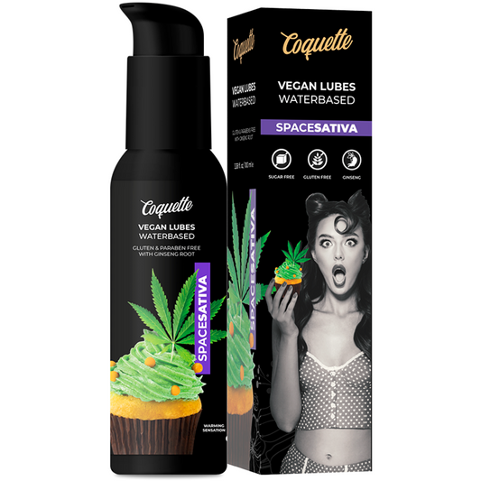 COQUETTE CHIC DESIRE - LUBRIFICANTE SATIVA VEGAN SPACE PREMIUM EXPERIENCE 100 ML - COQUETTE COSMETICS | Lingerie Harness Boutique