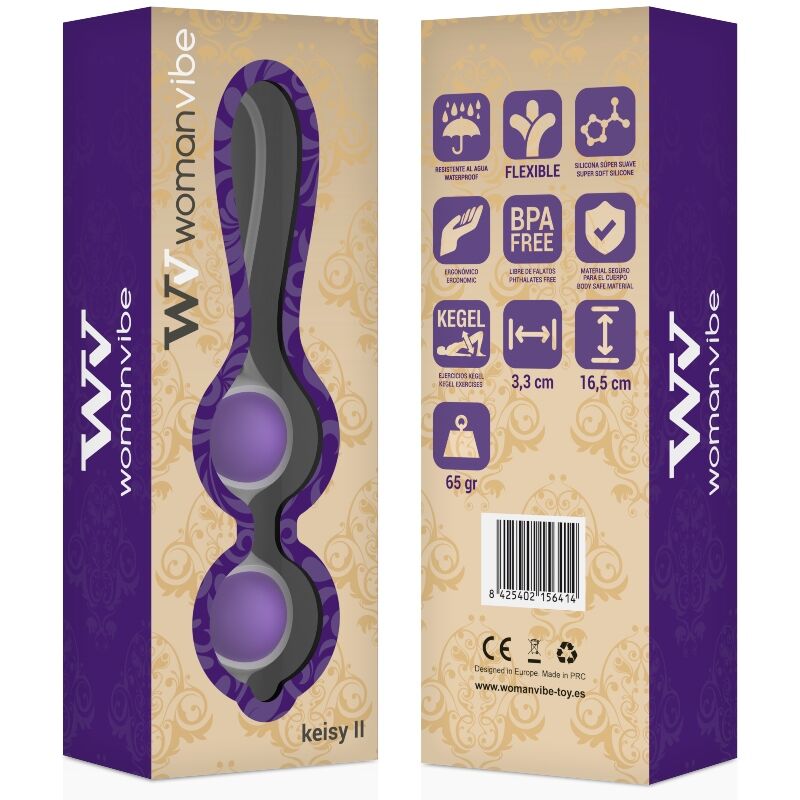 WOMANVIBE - WOMANVIBE KEISY II SILICONE BALLS