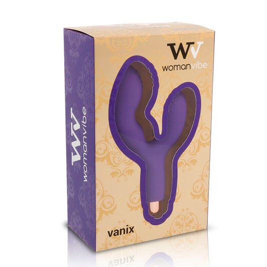WOMANVIBE - VANIX STIMOLATORE VIBRATORE SILICONE - WOMANVIBE | Lingerie Harness Boutique