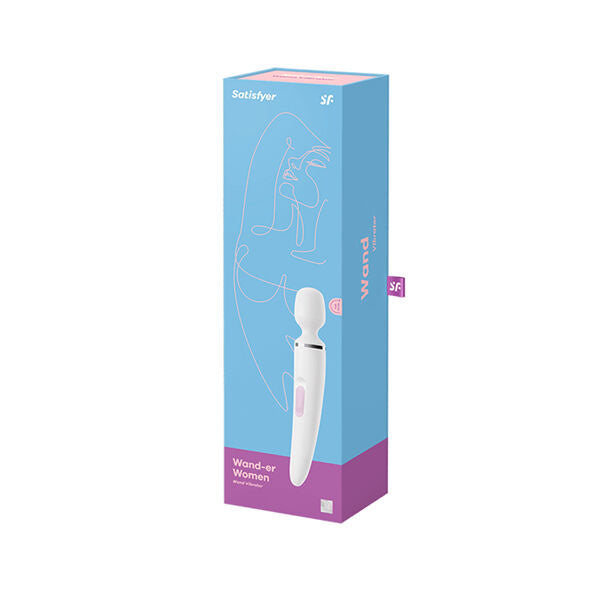 SATISFYER - WANDER DONNA BIANCO - SATISFYER WAND | Lingerie Harness Boutique