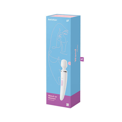 SATISFYER - WANDER DONNA BIANCO - SATISFYER WAND | Lingerie Harness Boutique