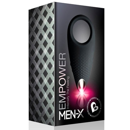 ROCKS-OFF - EMPOWER RECHARGEABLE COUPLE STIMULATOR - BLACK