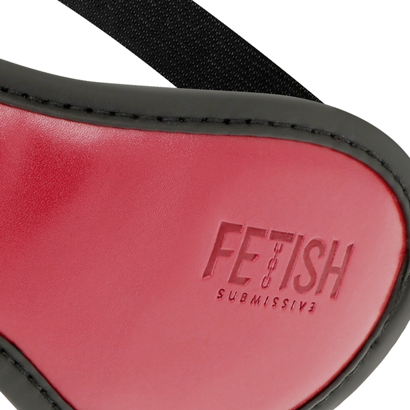 FETISH SUBMISSIVE DARK ROOM - MASCHERA VEGANA IN PELLE CON FODERA IN NEOPRENE - FETISH SUBMISSIVE DARK ROOM | Lingerie Harness Boutique