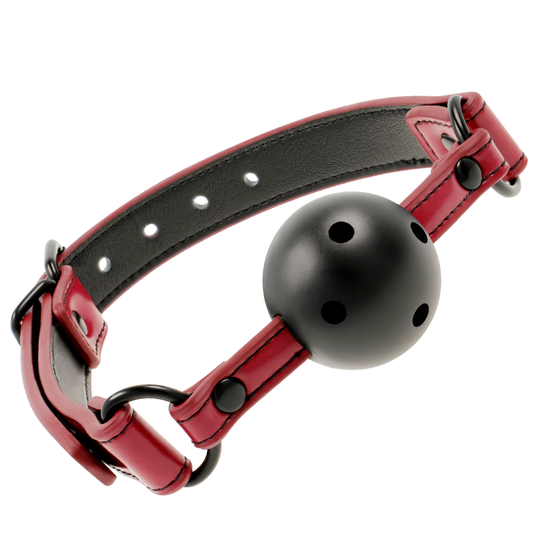 FETISH SUBMISSIVE DARK ROOM - GAG TRASPIRANTE - FETISH SUBMISSIVE DARK ROOM | Lingerie Harness Boutique