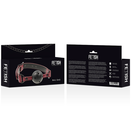 FETISH SUBMISSIVE DARK ROOM - GAG TRASPIRANTE - FETISH SUBMISSIVE DARK ROOM | Lingerie Harness Boutique