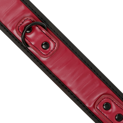 FETISH SUBMISSIVE DARK ROOM - COLLANA A CATENA CON FODERA IN NEOPRENE - FETISH SUBMISSIVE DARK ROOM | Lingerie Harness Boutique