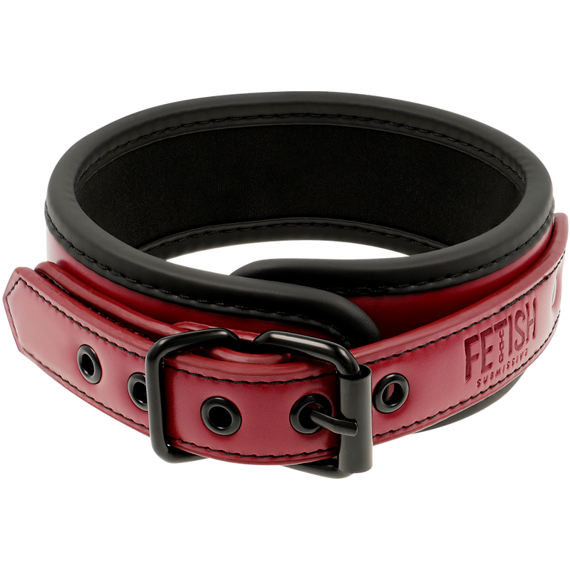 FETISH SUBMISSIVE DARK ROOM - COLLANA A CATENA CON FODERA IN NEOPRENE - FETISH SUBMISSIVE DARK ROOM | Lingerie Harness Boutique