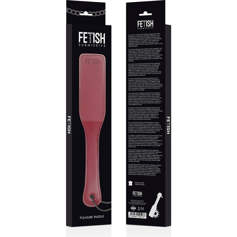FETISH SUBMISSIVE DARK ROOM - FRUSTA IN PELLE VEGANA - FETISH SUBMISSIVE DARK ROOM | Lingerie Harness Boutique