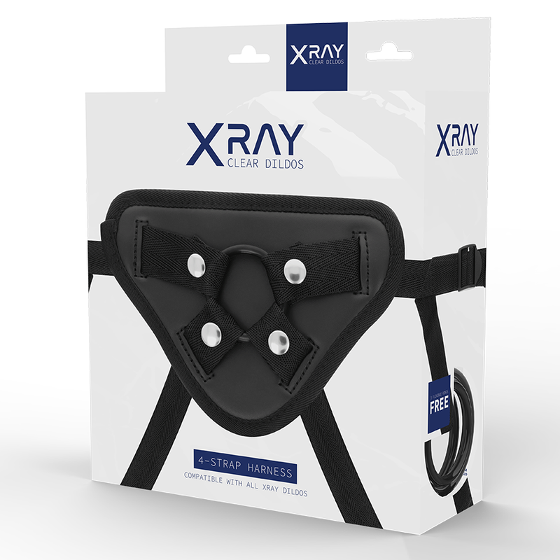 X RAY - IMBRAGATURA CON ANELLI IN SILICONE - X RAY | Lingerie Harness Boutique