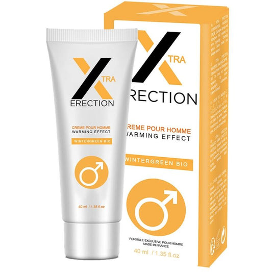 RUF - X ERECTION CREAM FOR ERECTION WARM EFFECT 40 ML