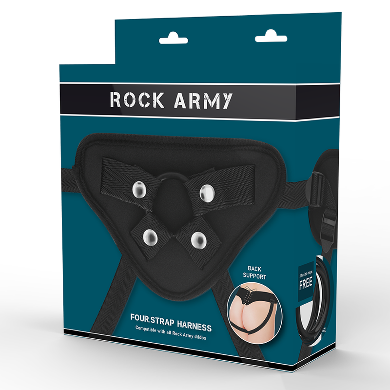 ROCKARMY - IMBRAGATURA REGOLABILE E ANELLI FLESSIBILI - ROCK ARMY | Lingerie Harness Boutique