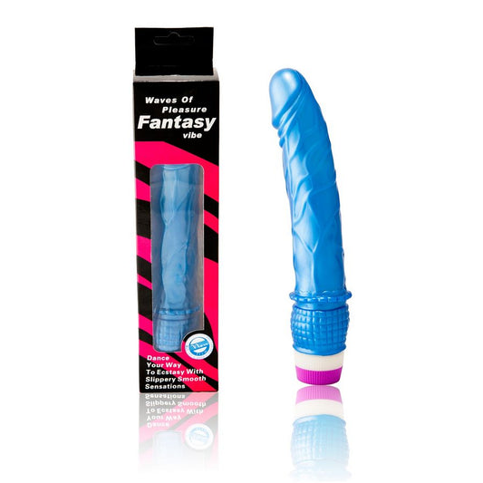 BAILE - PLEASURE WAVE VIBRATOR 23 CM BLUE