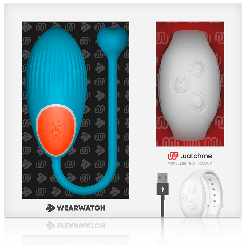 WEARWATCH - TECNOLOGIA WATCHME TELECOMANDO UOVO BLU / NIVEO - WEARWATCH | Lingerie Harness Boutique