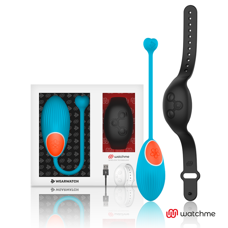 WEARWATCH - TECNOLOGIA WATCHME TELECOMANDO UOVO BLU / JET - WEARWATCH | Lingerie Harness Boutique