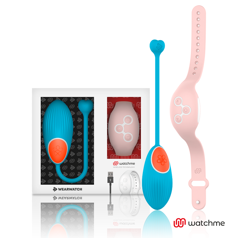 WEARWATCH - TECNOLOGIA WATCHME TELECOMANDO UOVO BLU / ROSA - WEARWATCH | Lingerie Harness Boutique