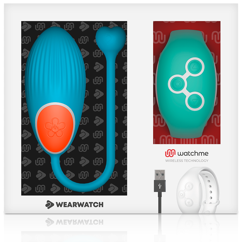 WEARWATCH - TECNOLOGIA WATCHME TELECOMANDO BLU UOVO / ACQUAMARINA - WEARWATCH | Lingerie Harness Boutique