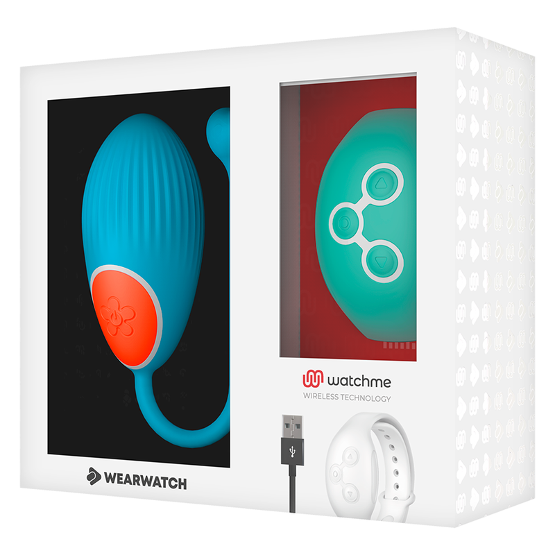 WEARWATCH - TECNOLOGIA WATCHME TELECOMANDO BLU UOVO / ACQUAMARINA - WEARWATCH | Lingerie Harness Boutique