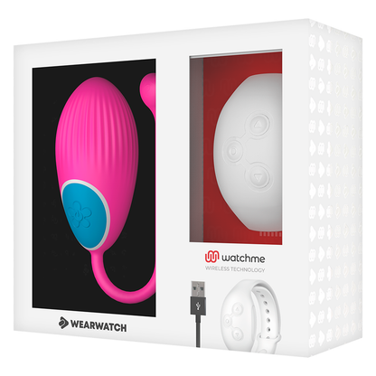 WEARWATCH - TECNOLOGIA WATCHME TELECOMANDO UOVO FUCSIA / NIVEO - WEARWATCH | Lingerie Harness Boutique