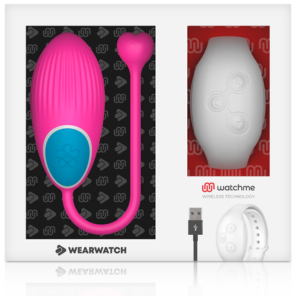 WEARWATCH - WATCHME TECHNOLOGY REMOTE CONTROL EGG FUCHSIA / SNOW