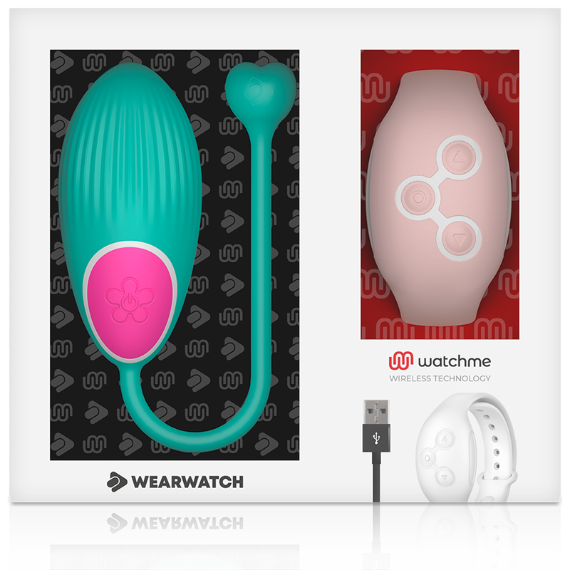 WEARWATCH - TECNOLOGIA WATCHME TELECOMANDO UOVO ACQUA DI MARE / ROSA - WEARWATCH | Lingerie Harness Boutique