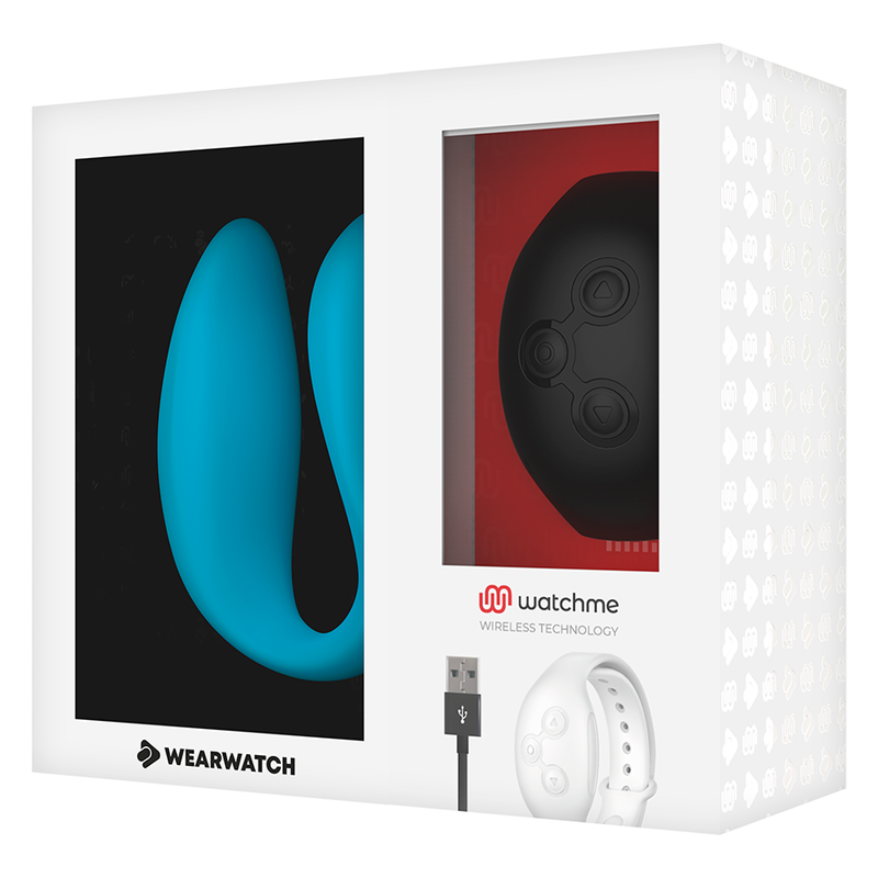 WEARWATCH - WATCHME VIBRATORE A DOPPIA TECNOLOGIA INDIGO / JET - WEARWATCH | Lingerie Harness Boutique