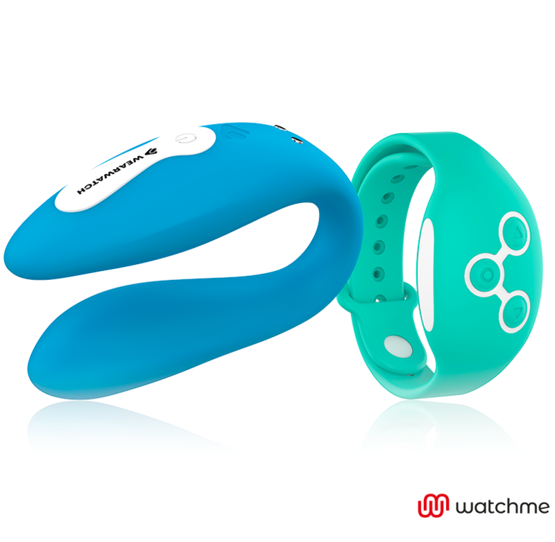 WEARWATCH - VIBRATORE WATCHME A DOPPIA TECNOLOGIA INDIGO/ACQUA DI MARE - WEARWATCH | Lingerie Harness Boutique
