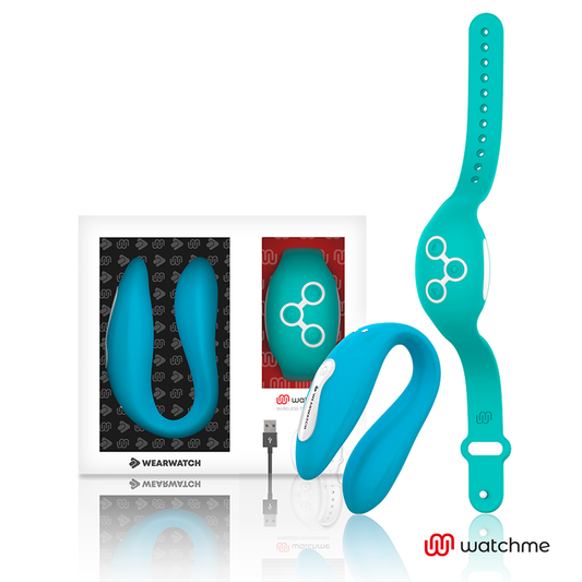 WEARWATCH - VIBRATORE WATCHME A DOPPIA TECNOLOGIA INDIGO/ACQUA DI MARE - WEARWATCH | Lingerie Harness Boutique